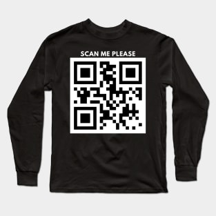 Qr Code Art Long Sleeve T-Shirt